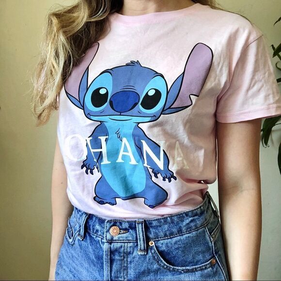Disney Stitch Ohana Shirt - Picture 1 of 3